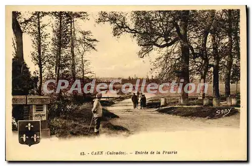 Cartes postales Caen Entree De La Prarrie