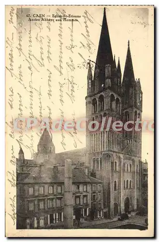 Ansichtskarte AK Caen Eglise St Etienne Ancien Abbaye Aux Hommes