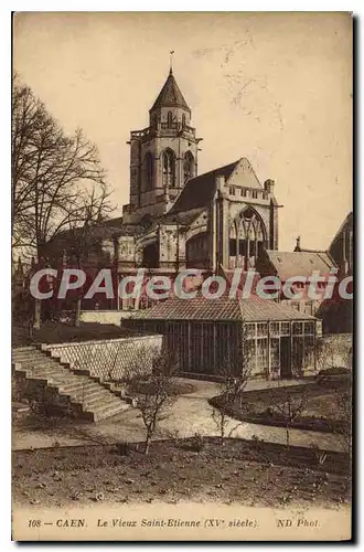 Cartes postales Caen Le Vieux Saint Etienne