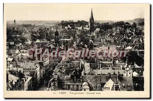 Cartes postales Caen Vue Generale