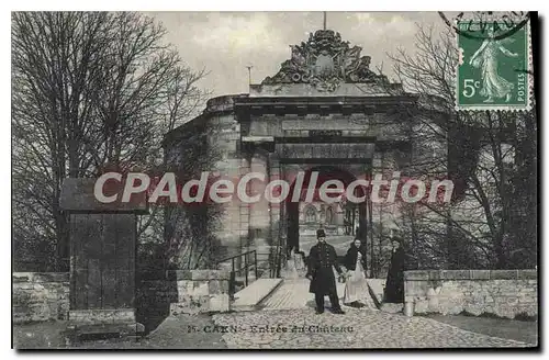 Cartes postales Caen Entree Du Ch�teau