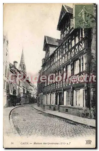 Cartes postales Caen Maison Des Quatrans