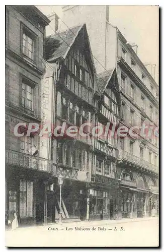 Cartes postales Caen Les Maisons De Bois