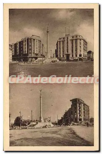 Cartes postales Caen Monument Aux Morts Et Hotel Malherbe