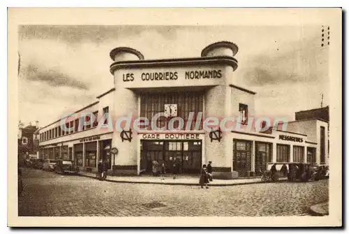 Cartes postales Caen La Gare routiere