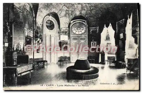 Cartes postales Caen Lycee Malherbe Le Parloir