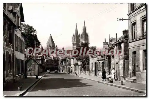 Ansichtskarte AK Caen Rue Saint Manvieux