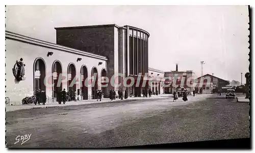 Ansichtskarte AK Caen La Gare De I'Etat