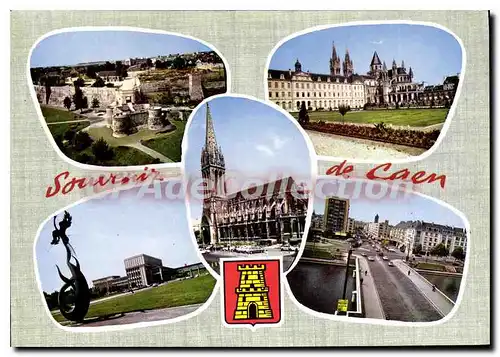 Cartes postales moderne Caen Le Vieux Chateau