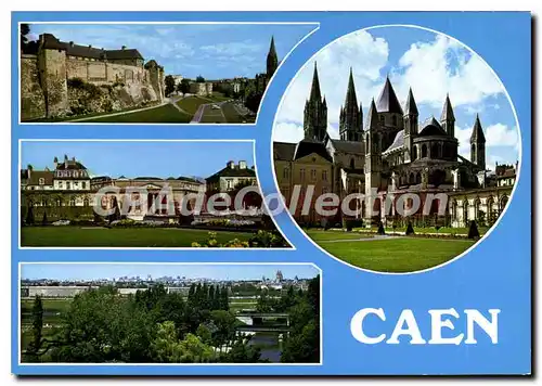 Cartes postales moderne Caen L'Abbaye Aux Hommes Fondee En 1066