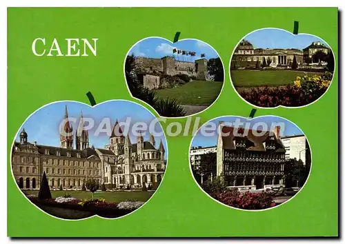 Cartes postales moderne Caen Normandie Le Chateau Cree en 1060