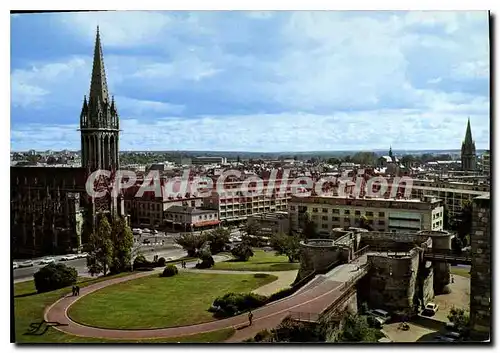 Cartes postales moderne Caen Normandie Eglise St Pierre