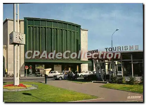 Moderne Karte Caen La Gare