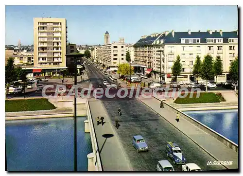 Cartes postales moderne Caen La Rue Saint Jean