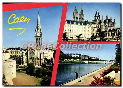 Cartes postales moderne Caen Cite De Guillaume Le Conquerant