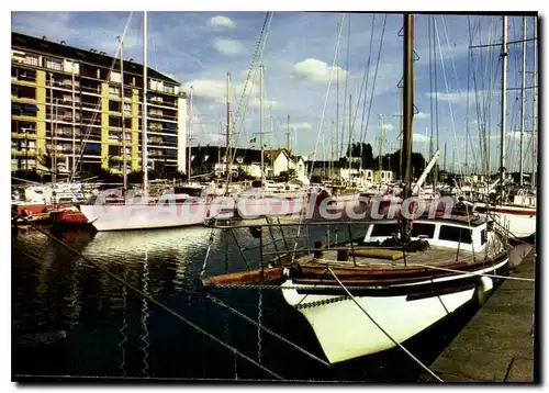 Moderne Karte Caen Le Port De Plaisance