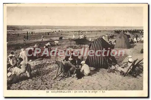 Cartes postales Courseulles Un Coin De La Plage