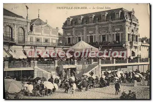 Ansichtskarte AK Trouville Sur Mer Le Grand Salon