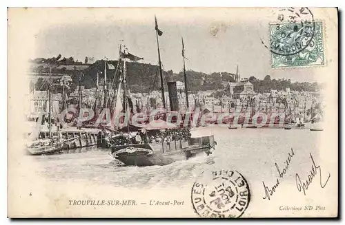 Cartes postales Trouville Sur Mer L'Avant Port