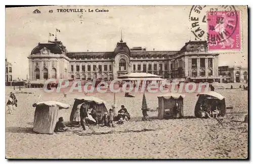 Cartes postales Trouville Le Casino