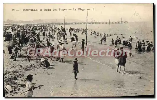 Cartes postales Trouville La Reine Des Plages La Plage