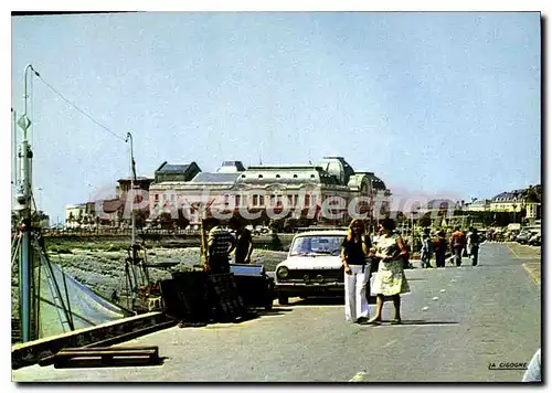 Cartes postales moderne Trouville La Reine Des Plages Les Quais De La Touques