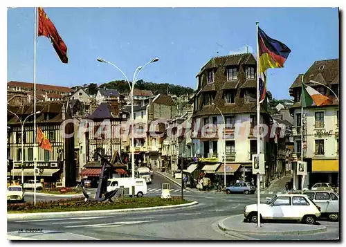 Cartes postales moderne Trouville La Reine Des Plages Place Fernand Moureaux