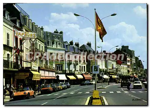 Cartes postales moderne Trouville La Reine Des Plages boulevard Moureaux PORSCHE 911