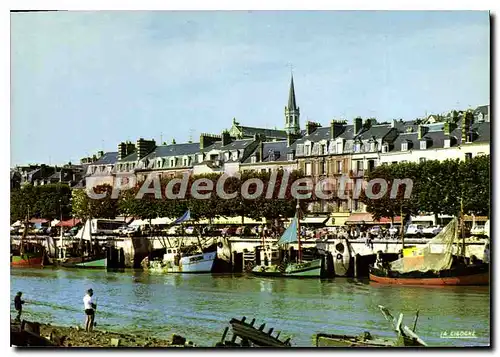 Cartes postales moderne Trouville La Reine Des Plages Quai De La Touques Et Les bateaux de peche