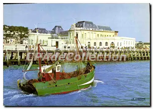 Cartes postales moderne Trouville La Reine Des Plages retour de p�che