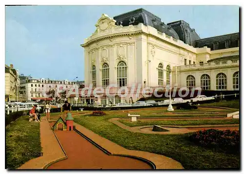 Moderne Karte Trouville La Reine Des Plages Le Golf Miniature