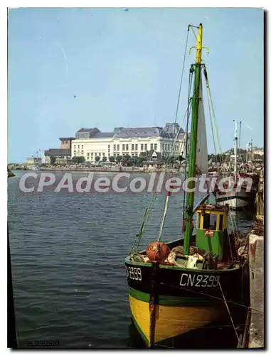 Cartes postales moderne Trouville La Reine Des Plages Le Casino et le port