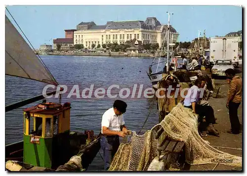 Cartes postales moderne Trouville La Reine Des Plages Le Port De Peche