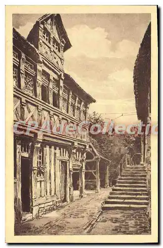 Ansichtskarte AK Honfleur Musee Du Vieux Honfleur Le Manoir