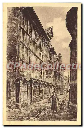 Cartes postales Honfleur Musee Du Vieux Honfleur La Vieille Maison