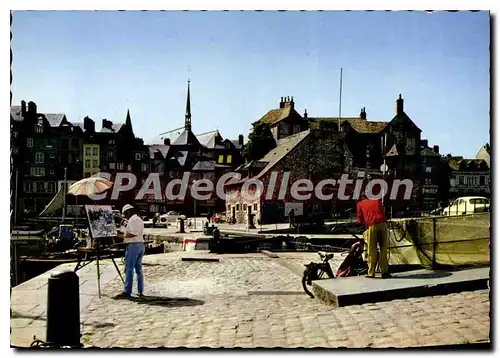 Cartes postales moderne Honfleur La Lieutenance Et Les Ecluses