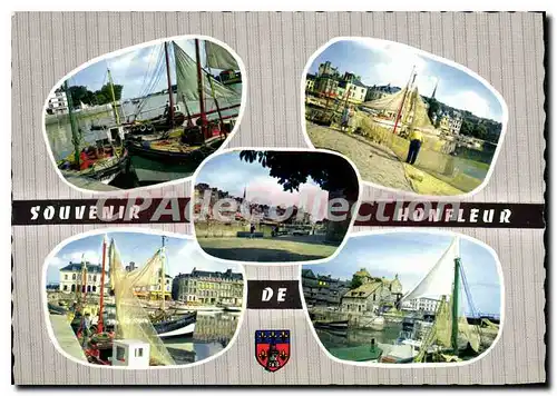 Cartes postales moderne Honfleur souvenir