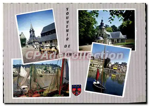 Cartes postales moderne Honfleur souvenir