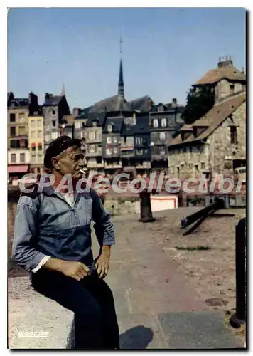 Cartes postales moderne Honfleur Le Coin Du Pecheur