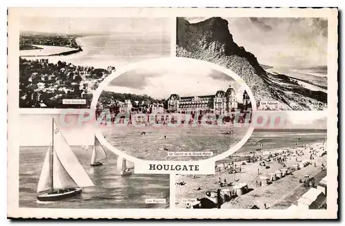 Cartes postales Houlgate r�gates plage casino