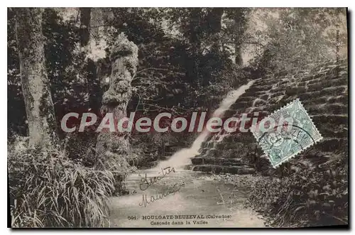 Cartes postales Houlgate Beuzeval Cascade Dans La Vallee