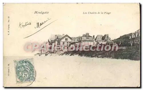 Cartes postales Houlgate Les Chalets De La Plage