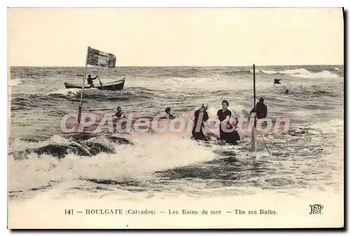 Cartes postales Houlgate Les Bains De Mer � la corde