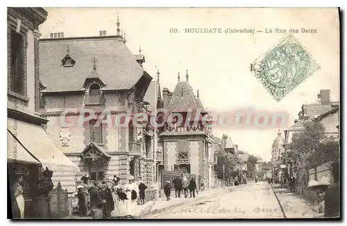 Cartes postales Houlgate La Rue Des Bains