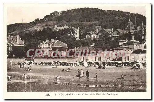 Cartes postales Houlgate Les Villas Et Le Bois De Boulogne