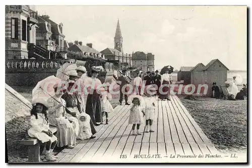 Cartes postales Houlgate La Promenade Des Planches