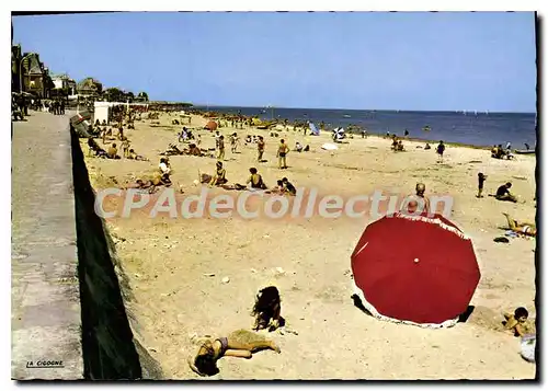 Cartes postales moderne Lion Sur Mer Sa Plage De Sable