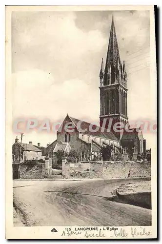 Cartes postales Langrune L'Eglise