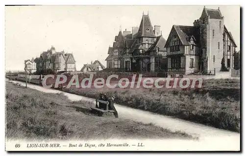 Cartes postales Lion Sur Mer Bout De Digue Cote Hermanville