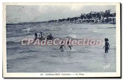 Cartes postales Lion Sur Mer La Plage